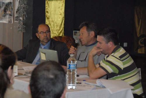 MM Moreau, Feugnet et Billaud colloque heliciculture